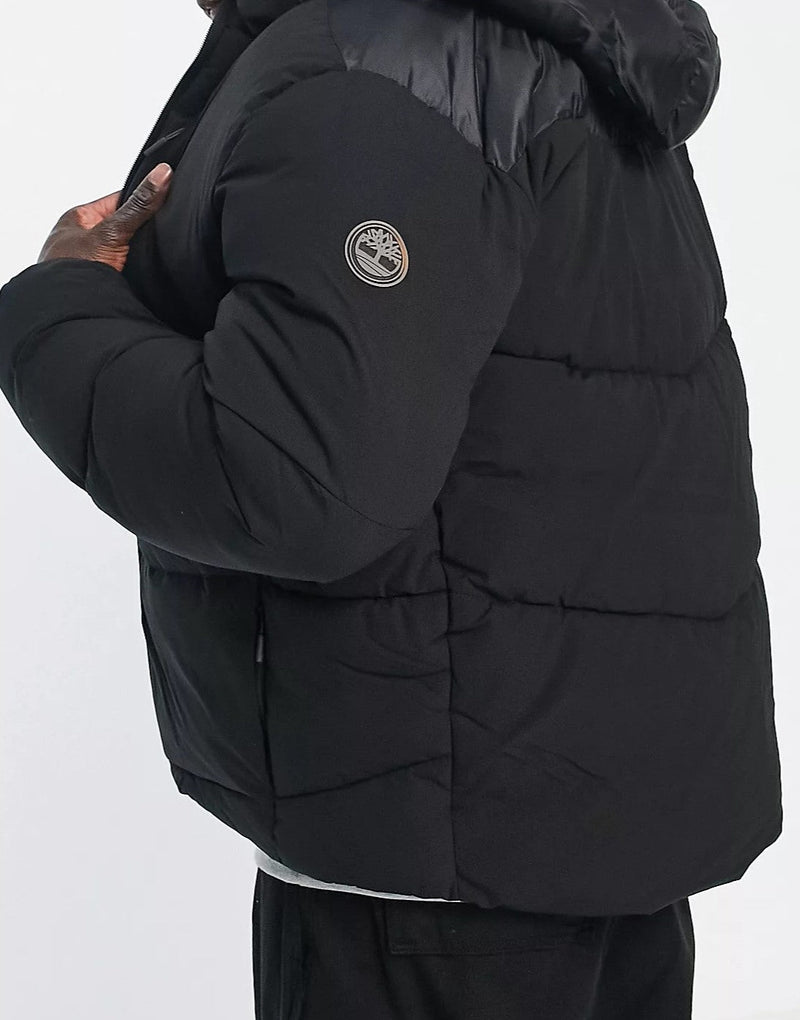 Timberland Mens Neo Summit Warmest Quilted Coat in Black
