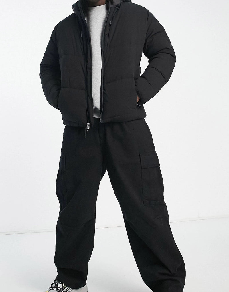 Timberland Mens Neo Summit Warmest Quilted Coat in Black