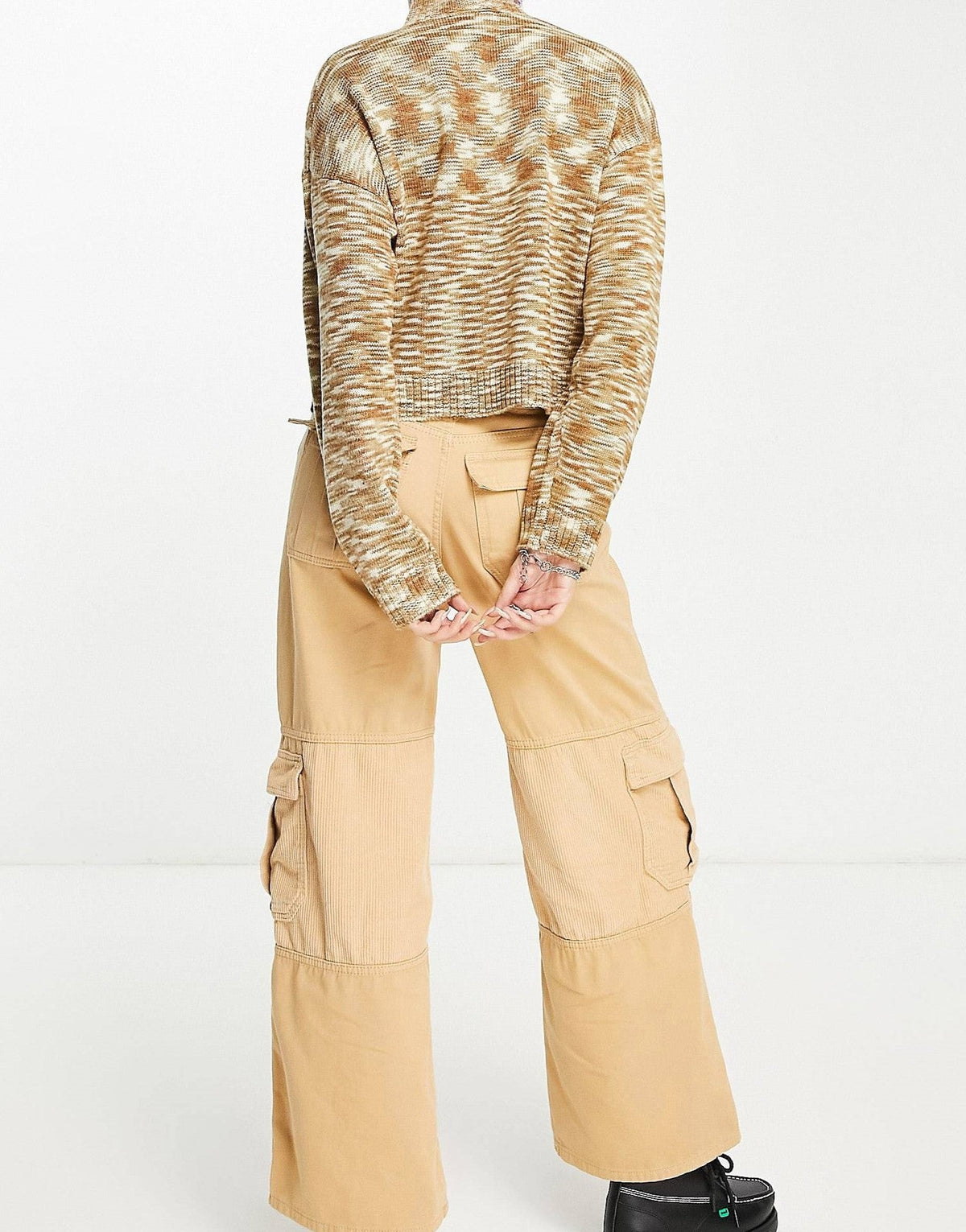 Kickers Womens Spacedye Landscape Jumper In Multi