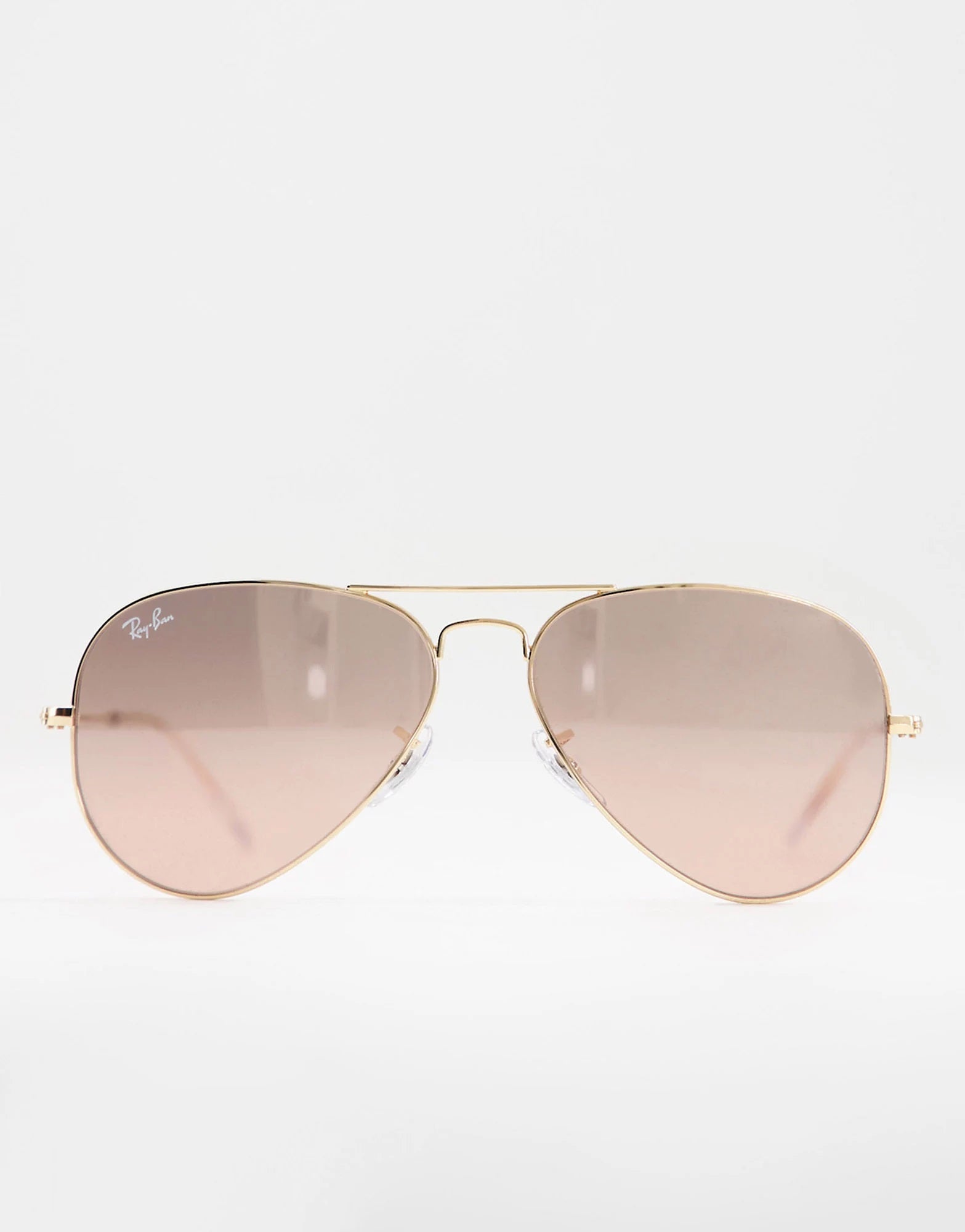 Rose colored 2024 ray ban aviators