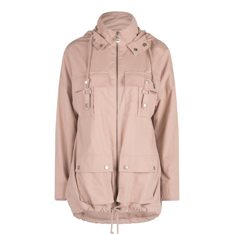 Lorna Jane Luxe Oversized Active Anorak in Off White