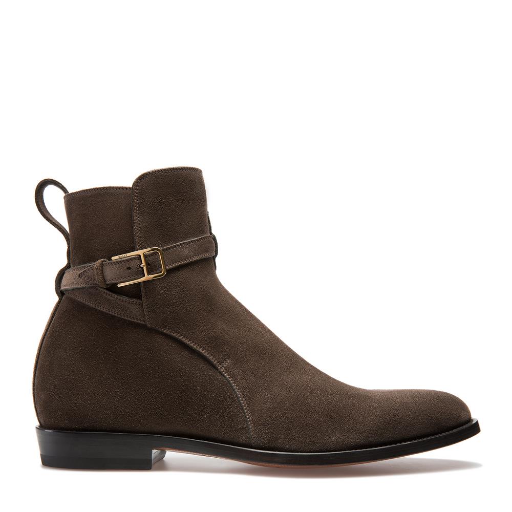 Bally Mens Ankle Boot in Brown