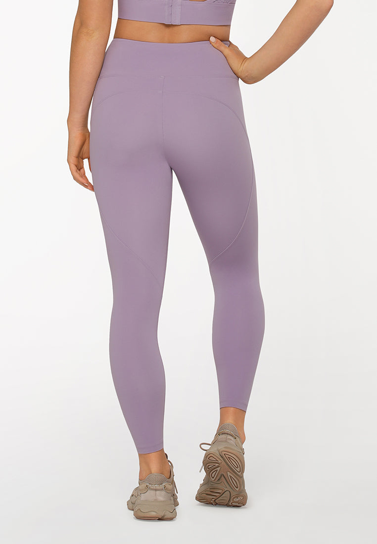 Lorna Jane New Amy Ankle Biter Leggings in Dusted Violet