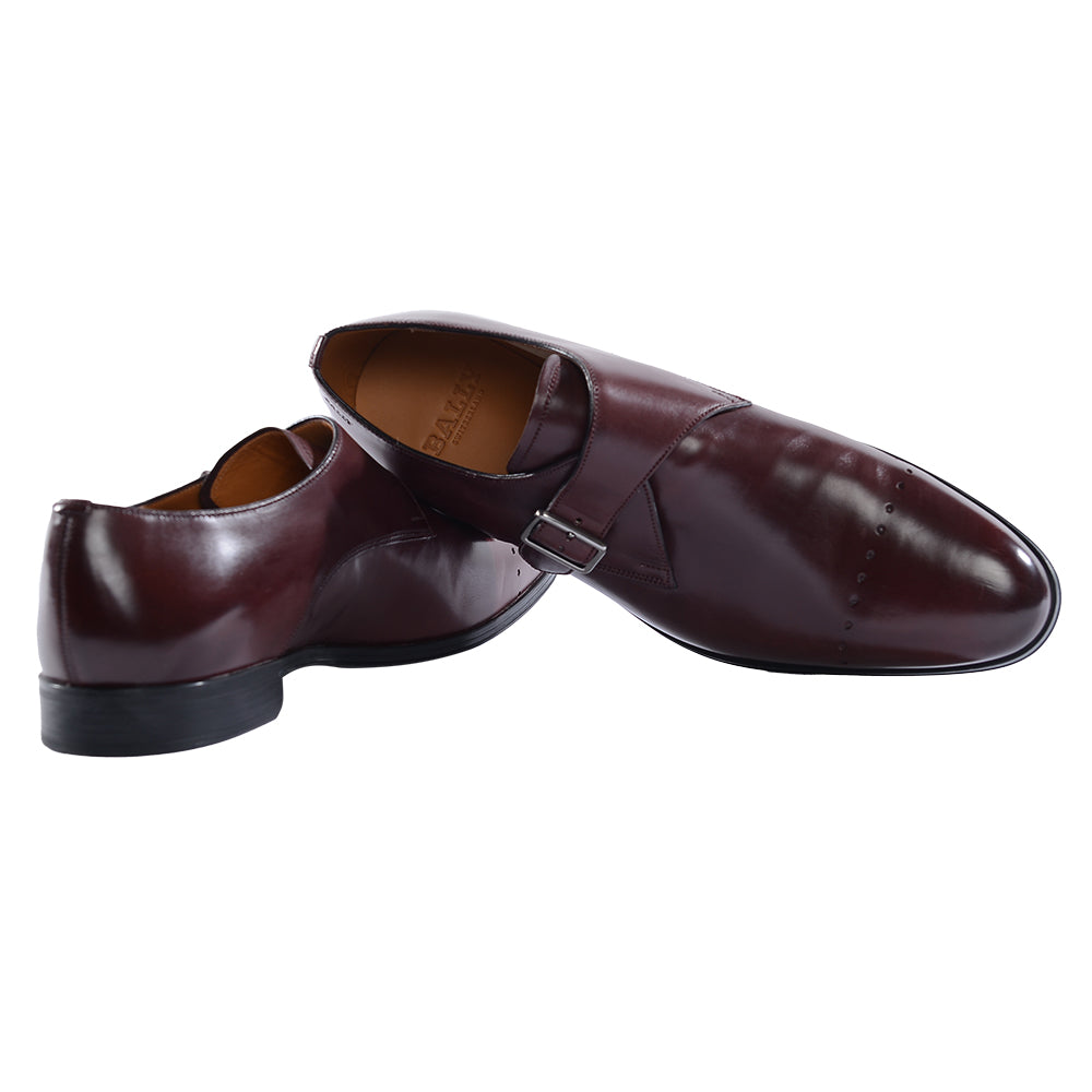 Bally Mens Dress Shoes in Aubergine