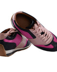 Bally Mens Sneakers in Magenta