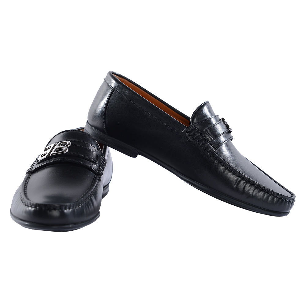 Bally Mens Moccasins in Black