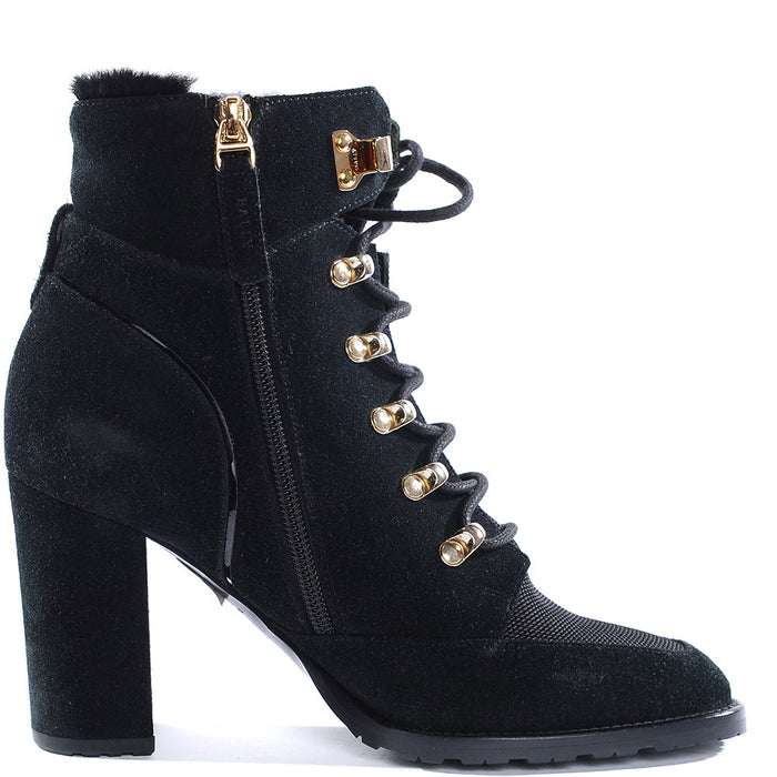 Bally Womens Heeled Boots in Black