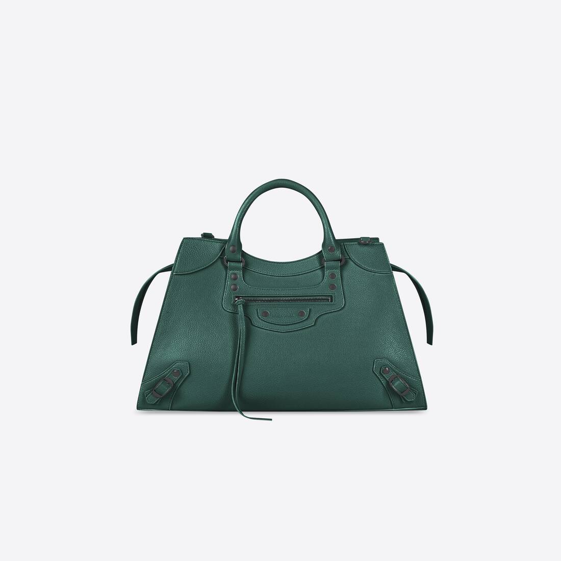 Balenciaga Womens NEO Classic City S AJ in FOREST Green