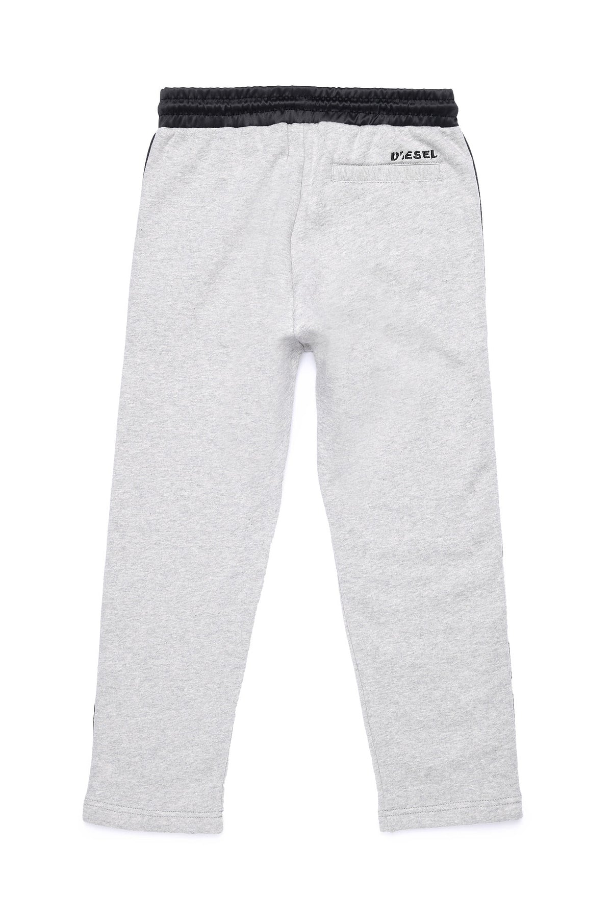 Grey Joggers with Elasticated Waist and Star Sides