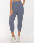 Lorna Jane Launch Active 7/8 Track Bottom in Powder Grey