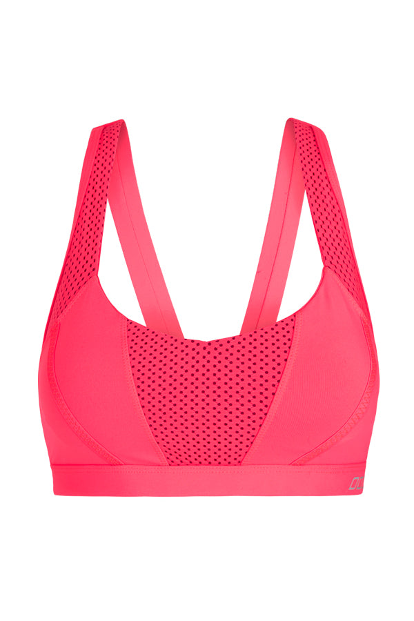 Lorna Jane Maddie Sports Bra in Dragon Fruit