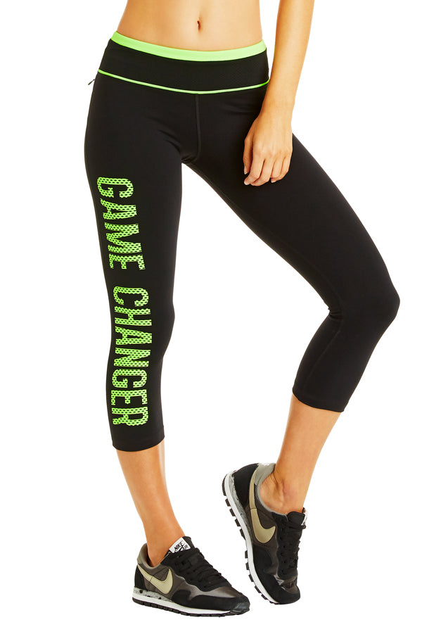 Lorna Jane Game Changer 7/8 Tight in Black