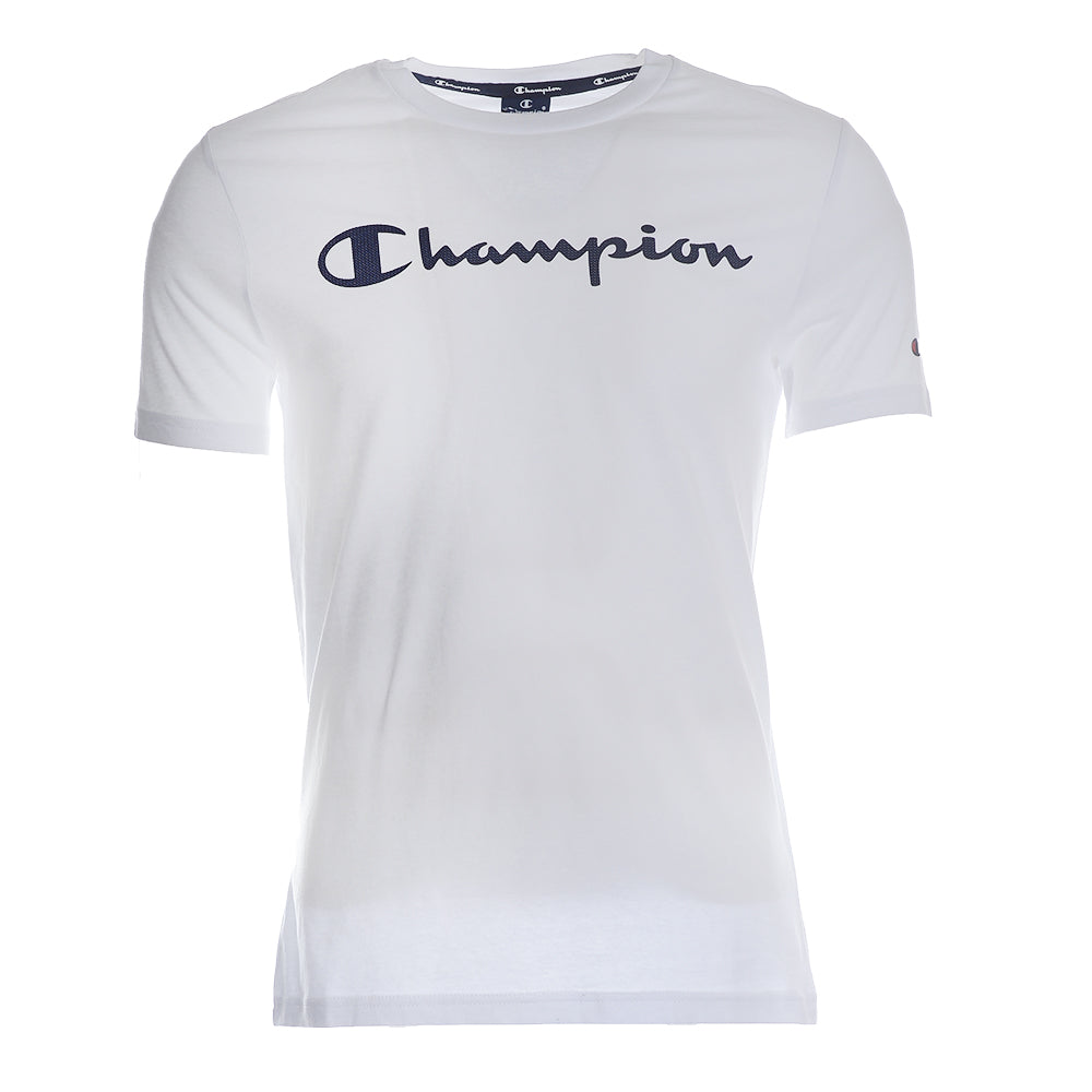 Mens Champion Tee in White
