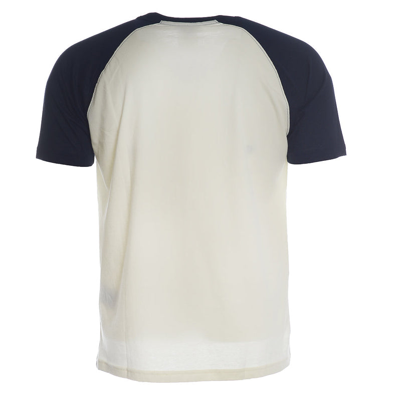 Mens Champion Sleeve T-Shirt in Navy