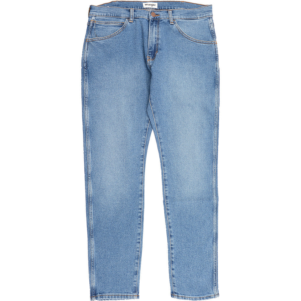 Mens Wrangler Skinny Jeans In Blue