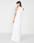 Womens Outline London Sorrell Slit Dress in White