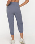 Lorna Jane Launch Active 7/8 Track Bottom in Powder Grey