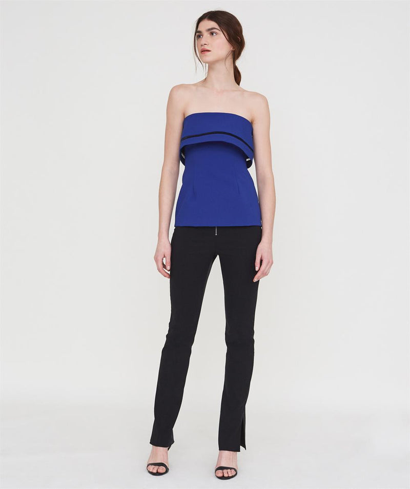 Womens Outline London The Myers Top in Blue