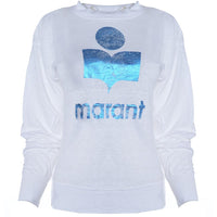 Isabel Marant Womens Klowia Tshirt in Blue/White