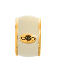 Endless Jewellery Cream Endless Enamel Gold Charm