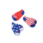 Converse Kids 3 Pack Socks in Red