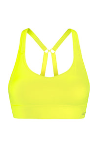 Lorna Jane Alice Sports Bra in Hyper Yellow