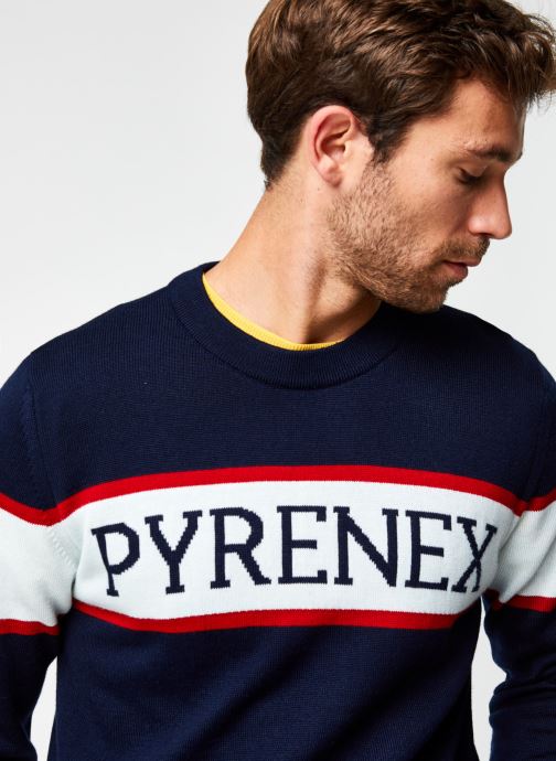 Pyrenex Mens Mederic Sweater in Amiral