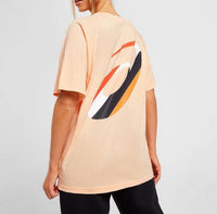 PE Nation Womens Tracklite Tee in Cream