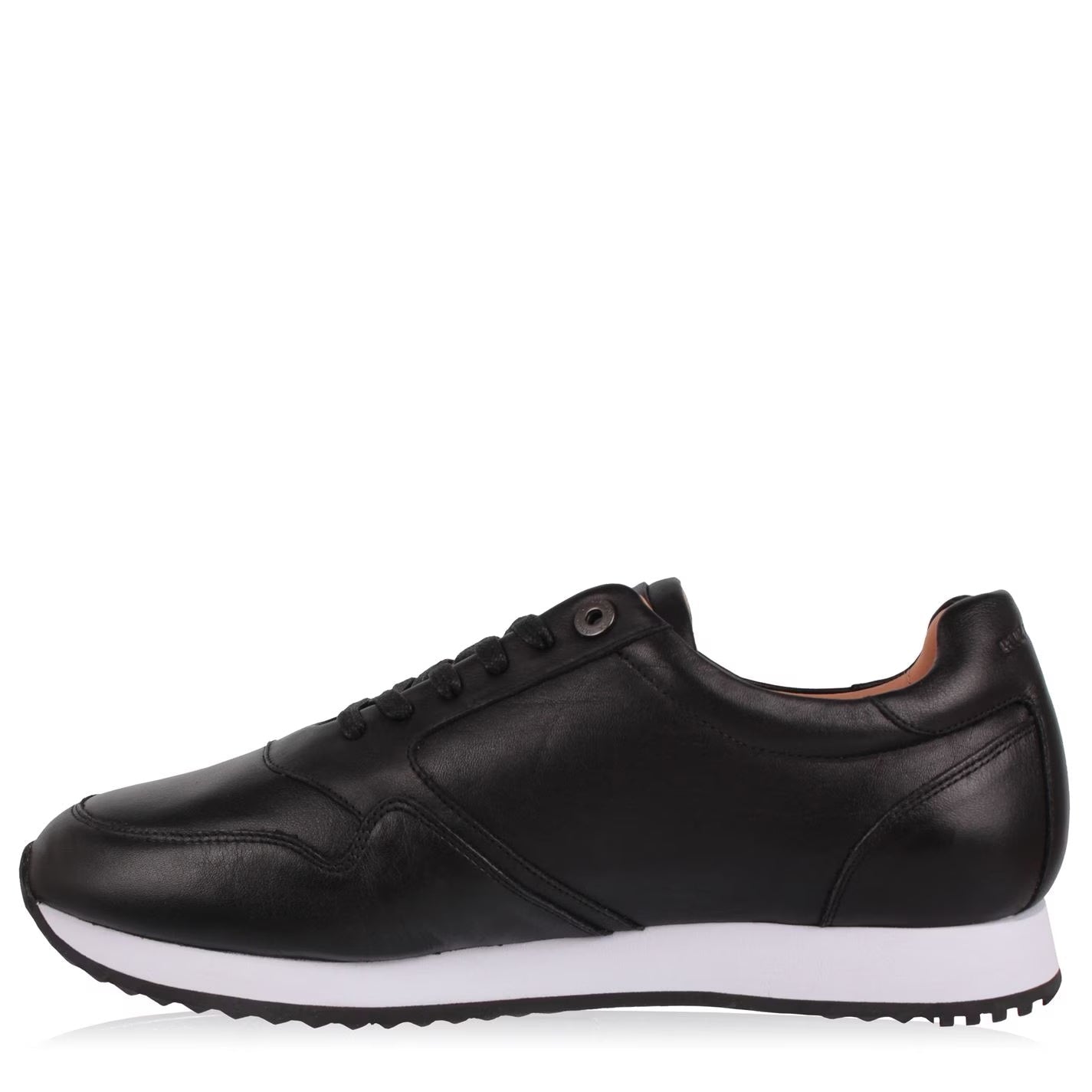 Mens black clearance dress trainers