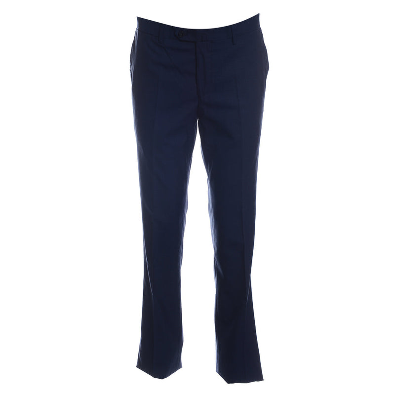 Mens Hackett London Mayfair Plain Wool Trousers in Blue