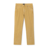 Men's Hackett Cord Trousers, 5 x Pocket in Yellow