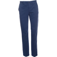 Men's Hackett London Sanderson Tailored Garment-Dyed Textured Chino's in Periwinkle