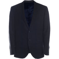 Men's Hackett Contrast Check in Grey & Navy