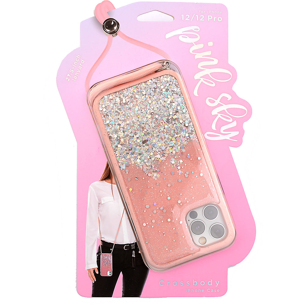 Women's Pink Sky Phone Case in Pink