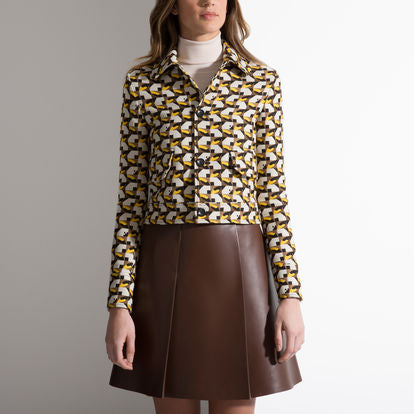 Bally Womens Smart Jacket in Yellow