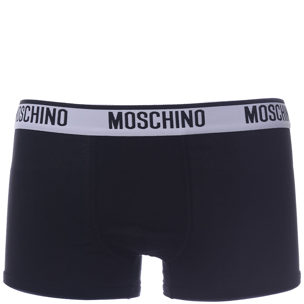 Moschino Two-Pack Boxer, Black-Black