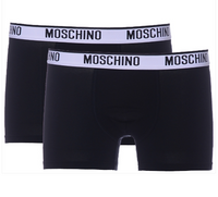 Moschino Two-Pack Boxer, Black-Black