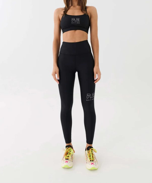 PE Nation Womens Stadium Legging in Black