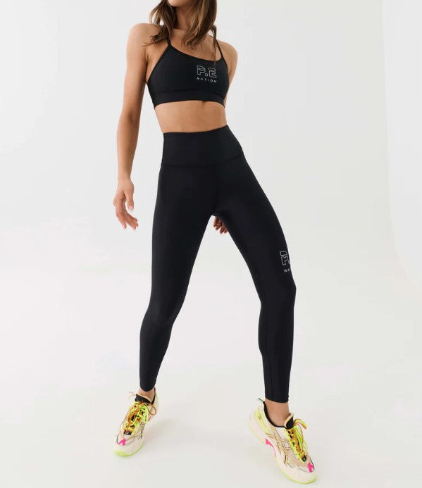 PE Nation Womens Stadium Legging in Black