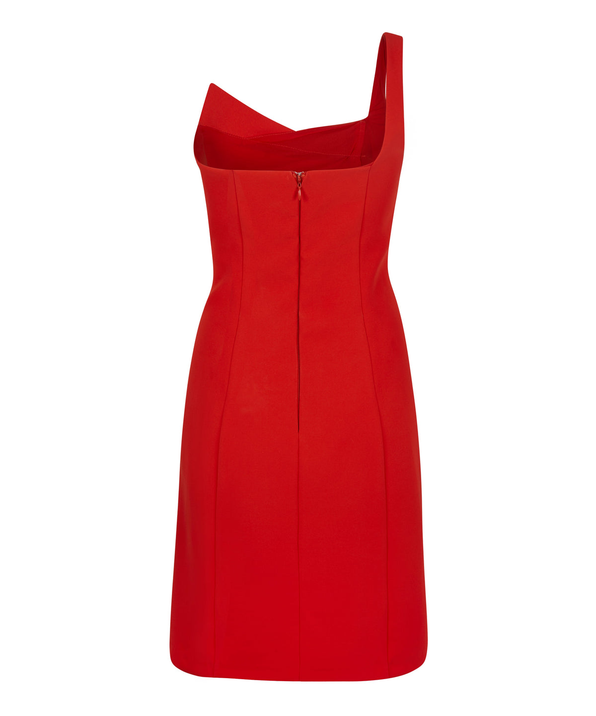 Outline London Womens Portobello Dress in Red