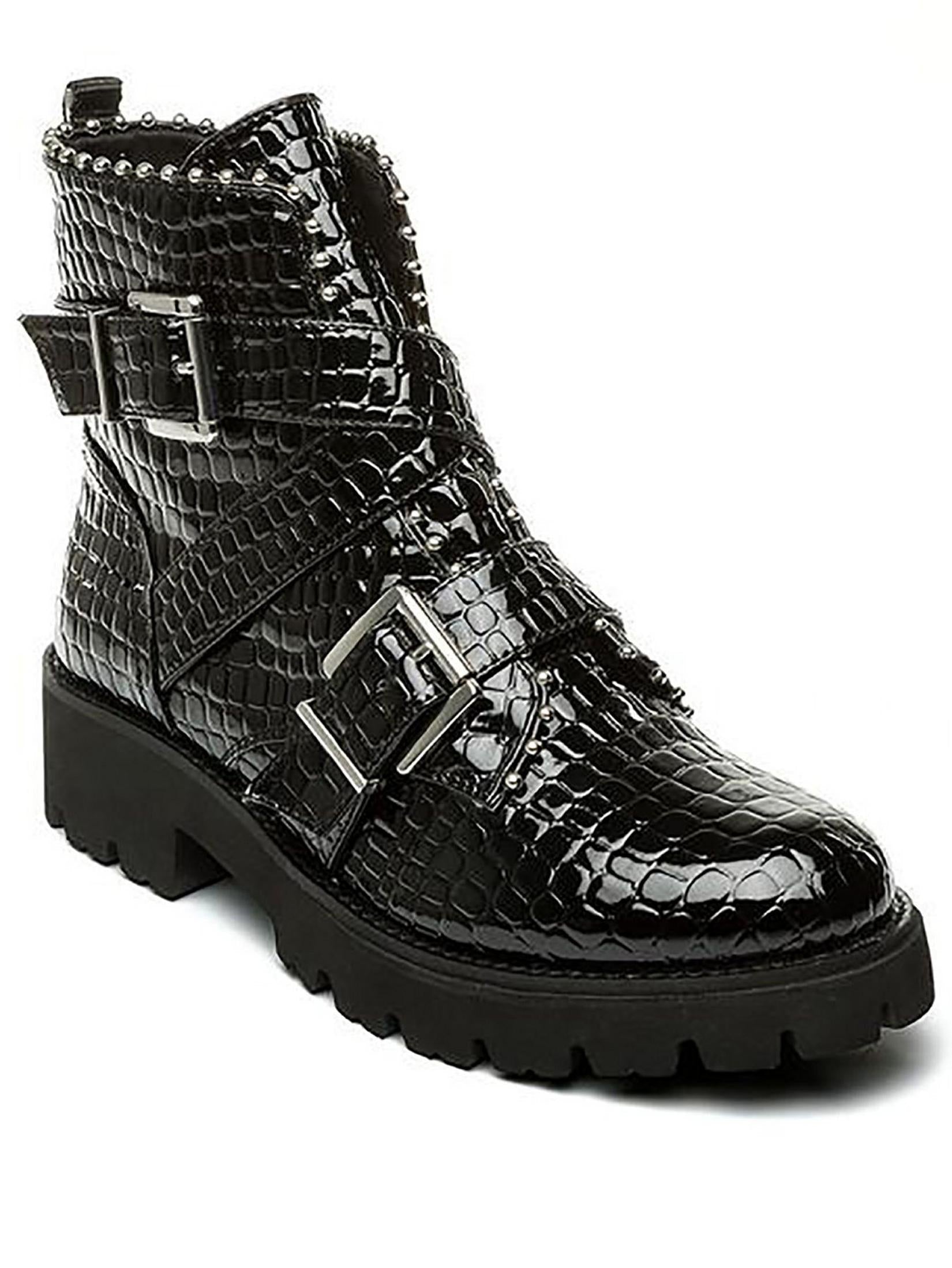 Steve madden bam black hotsell leather boots