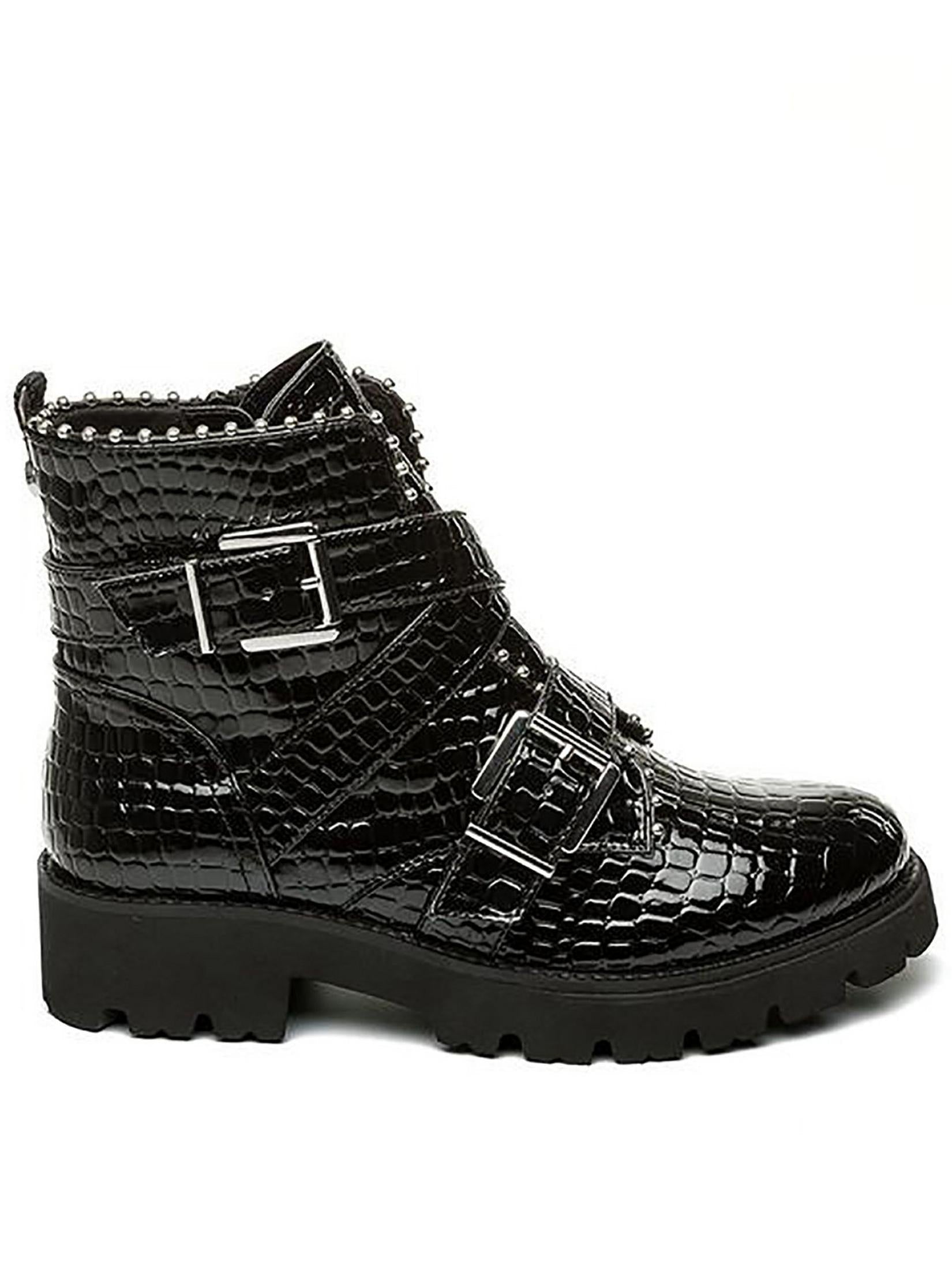 Steve madden womens black on sale boots