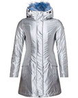 Rossignol Womens Charlene Silver Parka in Silver