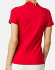 Rossignol Womens Patch Polo in Red