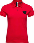 Rossignol Womens Patch Polo in Red