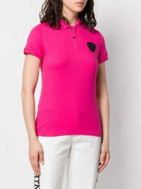 Rossignol Womens Patch Polo in Pink