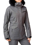 Rossignol Womens Parka Heather Jacket in Grey