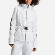 Rossignol Womens Ellipsis Satin Jacket in White