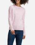 Rossignol Womens Fs Knit U-Neck in Pink