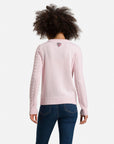 Rossignol Womens Fs Knit U-Neck in Pink